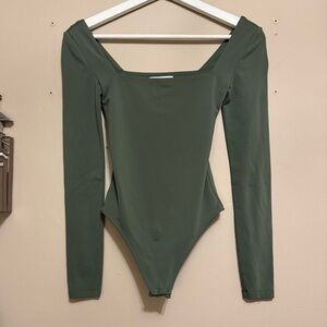 Aritzia square neck bodysuit